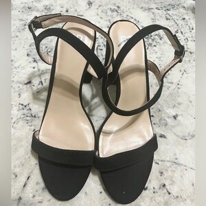 BP Black Strappy Heels